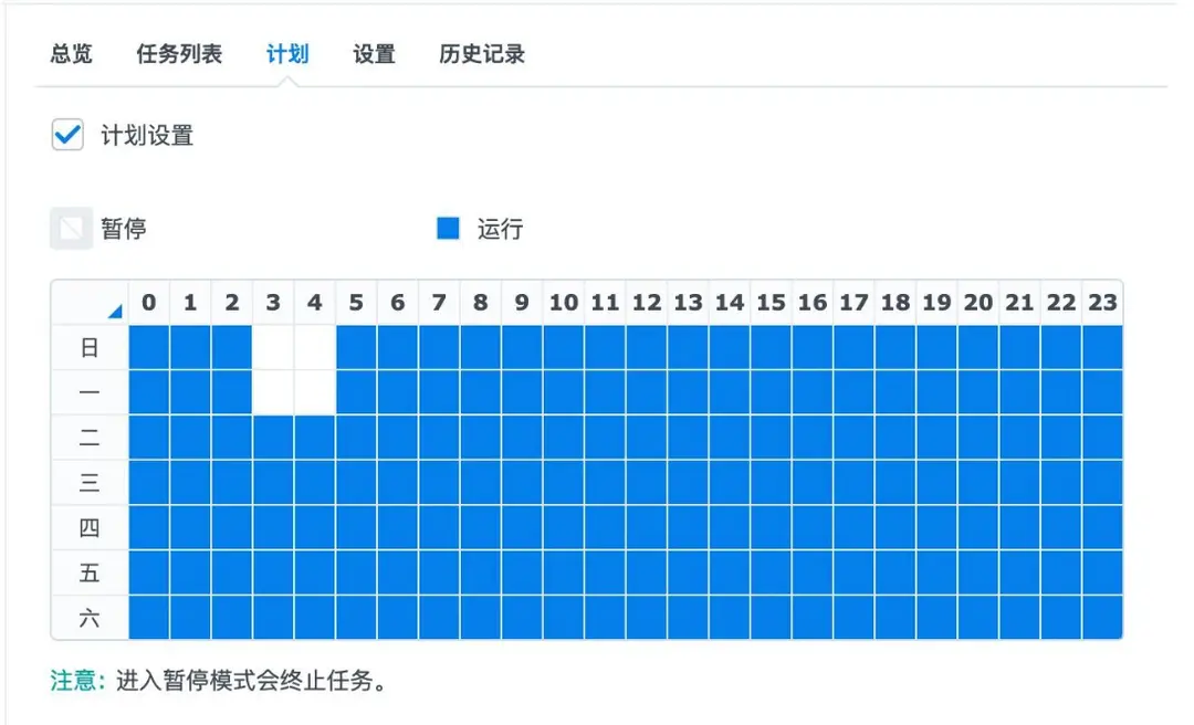 NAS Scheduled Upload Task
